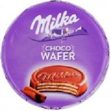 Вафли Milka с начинкой из какао покрытые молочным шоколадом Choco wafer 30 г