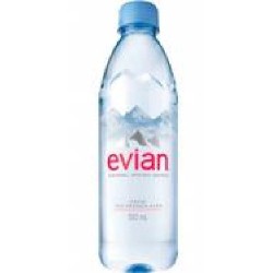 Вода минеральная Evian негазированная столовая 0,5 л