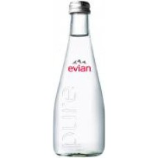 Вода минеральная Evian стекло негазированная 0,33 л