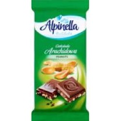 Шоколад Alpinella с арахисом 90 г