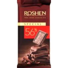 Шоколад Roshen черный Special 56% 85г