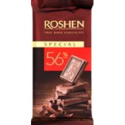 Шоколад Roshen черный Special 56% 85г