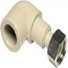 Угол с накидной гайкой внутренняя Wavin ППР 90° 20х1/2 Угол с накидной гайкой внутренняя Wavin ППР 90° 20х1/2