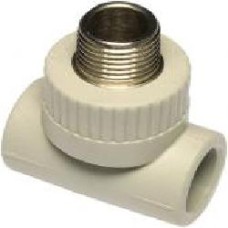 Тройник комбинированный наружная Wavin ППР 20х3/4 Тройник комбинированный наружная Wavin ППР 20х3/4