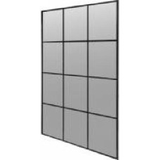 Стенка душевая ScandiSPA Scadi S251BC walk-in 100x200 см grid