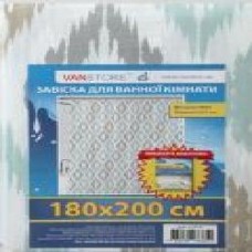 Шторка для ванны VanStore Vestre 180x200 см 61019