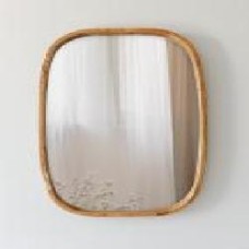 Зеркало настенное Luxury Wood New Art Slim ясень темный 600x900 мм