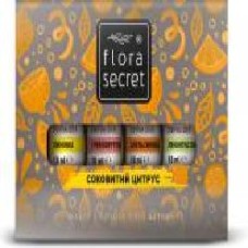 Набор эфирных масел Flora Secret Сочный цитрус 4x10 мл