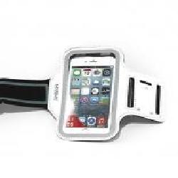 Спортивный чехол на руку LiveUp SPORTS ARMBAND LS3720A 80814559 черный с белым