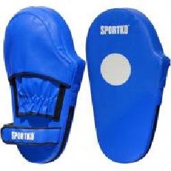 Лапы боксерские SPORTKO 4002-Blue 23x40 см синий