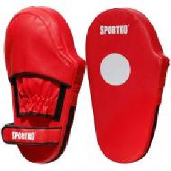 Лапы боксерские SPORTKO 4002-Red 23x40 см красный