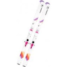 Лыжи горные с креплениями Rossignol Famous 6 149 см белый с фиолетовым RAGBL05 / FCGD027