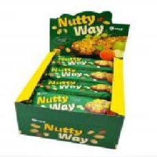 Батончик Vale NUTTY WAY мюсли с фруктами частично глазури 40 г