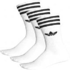 Носки Adidas SOLID CREW SOCK S21489 р.39-42 белый