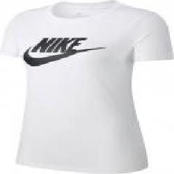 Футболка Nike W NSW TEE ESSNTL ICON FUTUR BV6169-100 р.L белый