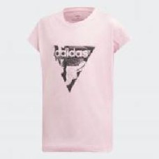 Футболка Adidas YG E AOP TEE DV0345 розовый