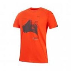 Футболка MAMMUT Mountain T-Shirt 1017-09842-2185 р.S бежевый