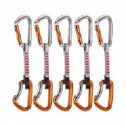 Оттяжка MAMMUT Wall Key Lock Express Set 5 шт. р.OS 2040-01721-31170 серый с оранжевым