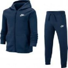 Спортивный костюм Nike B NSW TRK SUIT CORE BF BV3634-410 р. M темно-синий