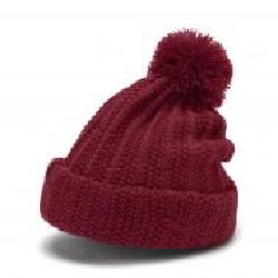 Шапка Puma SF LS Pom Pom Beanie 02238202 OS красный