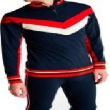 Футболка We Norwegians Voss 1/2-zip men 1524-60 р.XL темно-синий