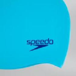 Шапочка для плавания Speedo MOULDED SILC CAP JU 8-709908420 one size голубой