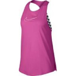 Майка Nike W NK TR HYP FM TANK ELSTKA GRX AR6477-623 р.S розовый