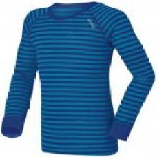 Футболка с длинным рукавом Odlo ACTIVE_WARM_KIDS 10459-70706 р.128 синий