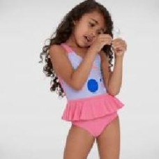 Купальник Speedo KOALA FRILL SWIMSUIT IF 8-12398D818 р.6-9M фиолетовый