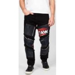 Джинсы G-Star RAW Spiraq RFTP patches eclips 3D slim D12134,A926-71 р. 27-32 синий