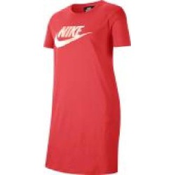 Платье Nike G NSW TSHIRT DRESS FUTURA CJ6927-631 р.M красный