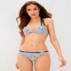 Купальник EA7 Women`s knit bikini 911115-0P431-00910 р.XL белый