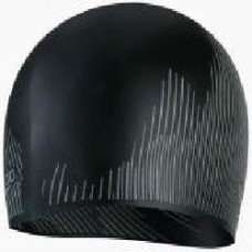 Шапочка для плавания Speedo REV MOUD SILC CAP AU 8-09337F935 one size черный с белым