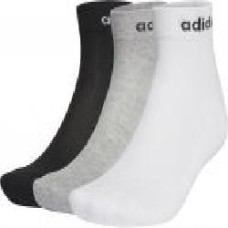 Носки Adidas HC ANKLE 3PP GE6132 р.S черно-серо-белый