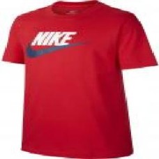 Футболка Nike B NSW TEE FUTURA ICON TD AR5252-659 р.L красный