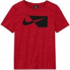 Футболка Nike NK DRY HBR SS TOP DA0282-657 р.M красный