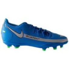 Бутсы Nike Phantom GT Club FG/MG CK8459-400 р.41 голубой