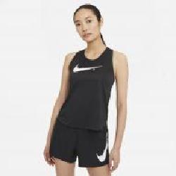 Майка Nike W NK SWOOSH RUN TANK CZ9311-010 р.XL черный