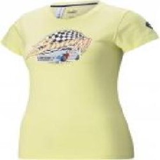 Футболка Puma BMW MMS Wmn Vintage Tee 59996905 р.M желтый