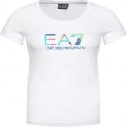 Футболка EA7 T-SHIRT 3KTT29-TJAPZ-1100 р.S белый