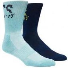 Носки Asics 2PPK KATAKANA SOCK 3013A453-400 р.35-38 черно-белый