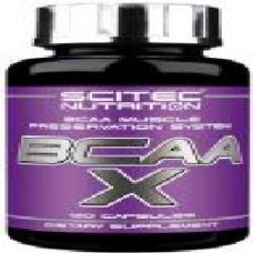 Аминокислоты Scitec Nutrition BCAA-X без вкуса 120 капс.