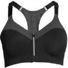 Бра Casall Front Zip Sports Bra Bra B-cup 19984921 р.80E черный