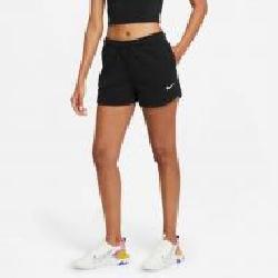 Шорты Nike W NSW ESSNTL SHORT PRNT DJ4129-010 р. XL черный