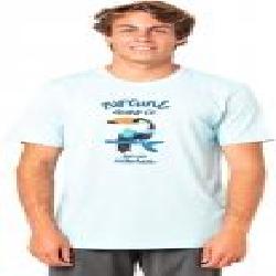 Футболка Rip Curl Destination Animals CTESS5-1080 р.S светло-синий