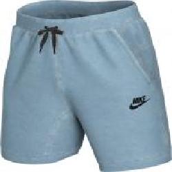 Шорты Nike M NSW TCH FLC SHORT WASH CZ9912-424 р. 2XL светло-голубой