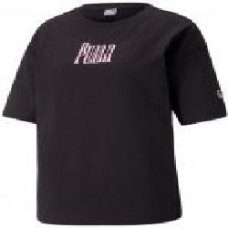 Футболка Puma Downtown Graphic Tee 53167901 р.XS черный