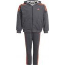 Спортивный костюм Adidas JB COTTON TS GT0338 р. 152 серый