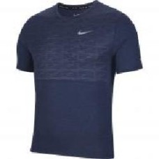 Футболка Nike M NK DF RUN DVN BRNOT MILER SS DD4594-437 р.S серый