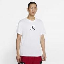 Футболка Jordan M J JUMPMAN DF SS CREW CW5190-102 р.M белый